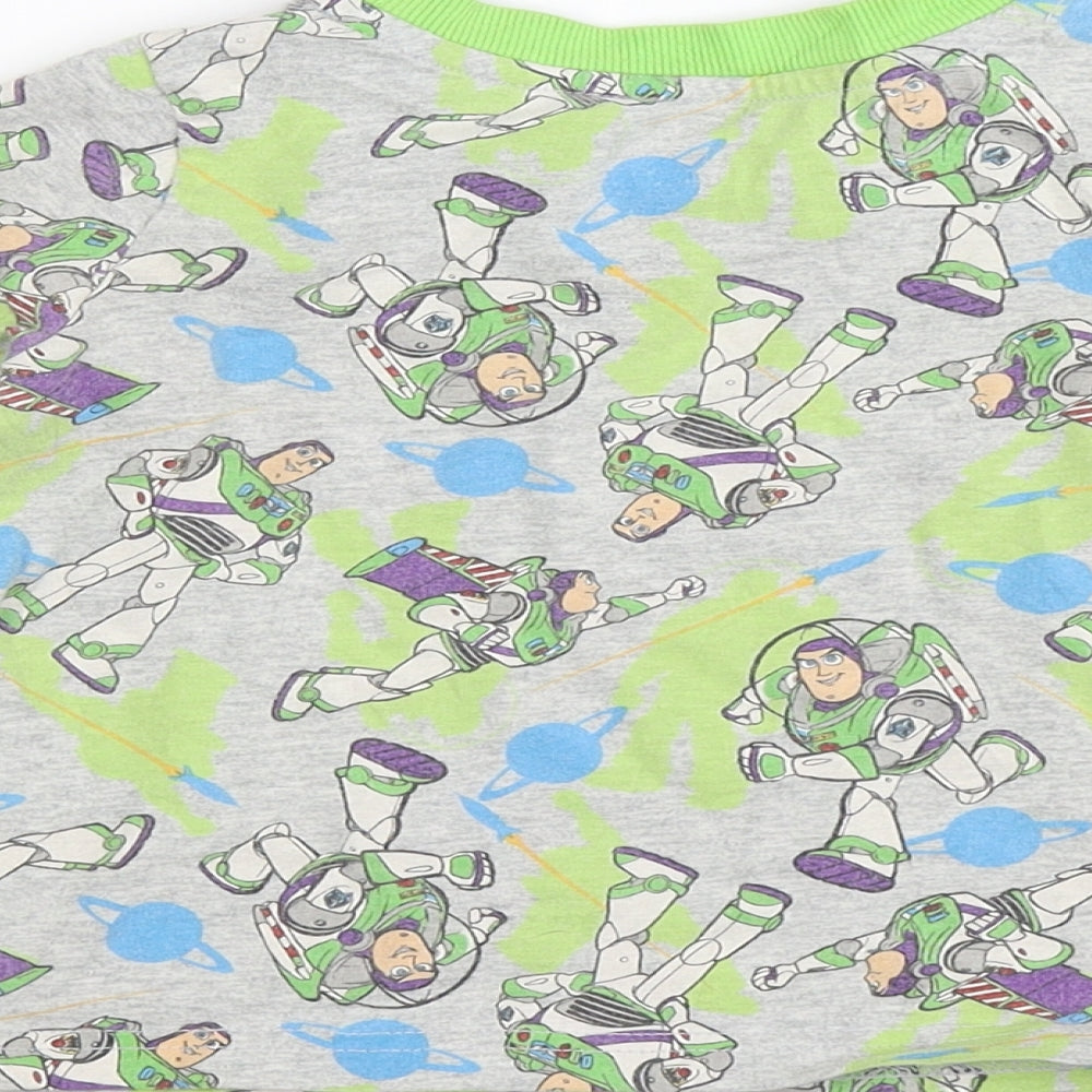 Disney Boys Grey Solid Pyjama Top Size 2-3 Years
