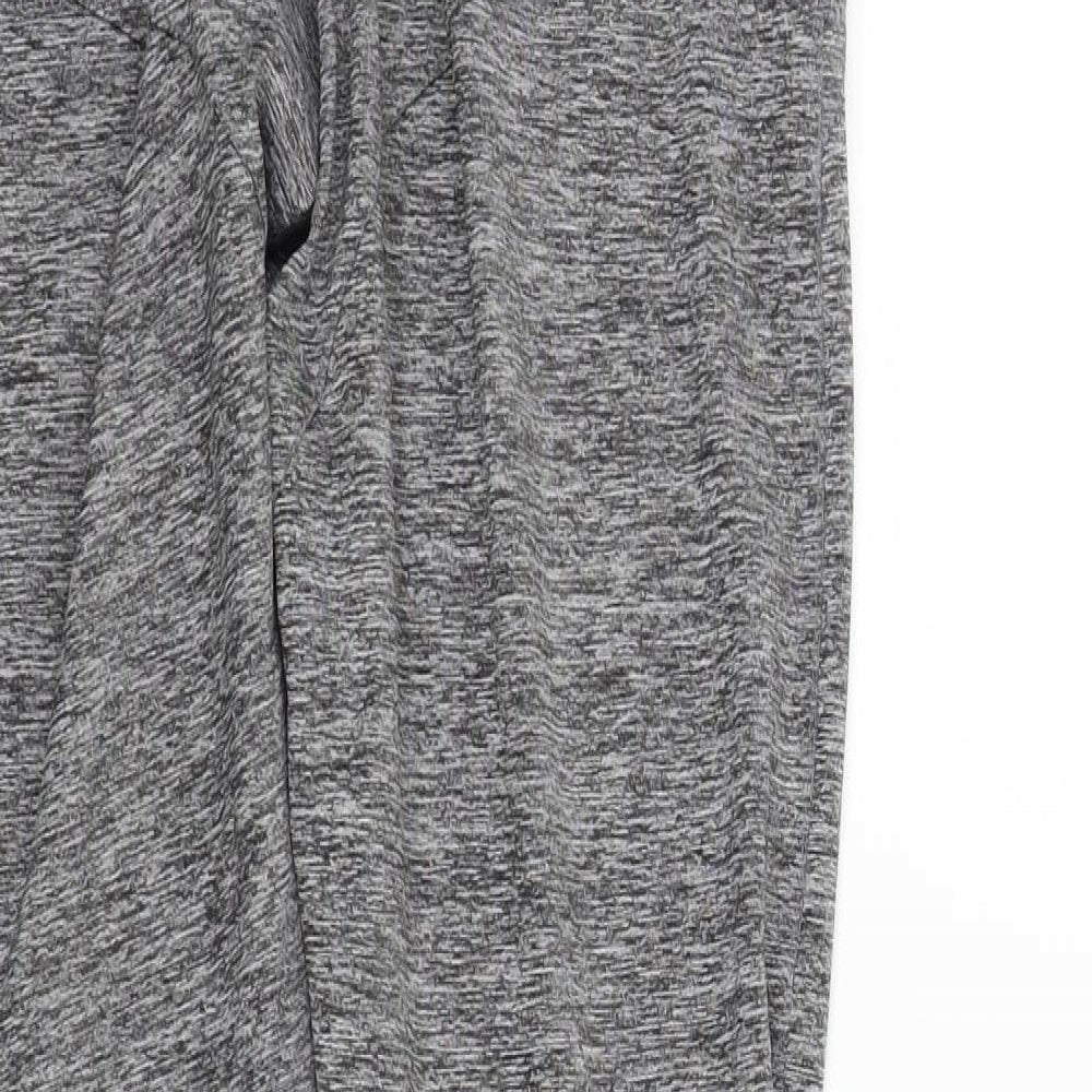 Preworn Womens Grey Colourblock Jogger Leggings Size M L27 in