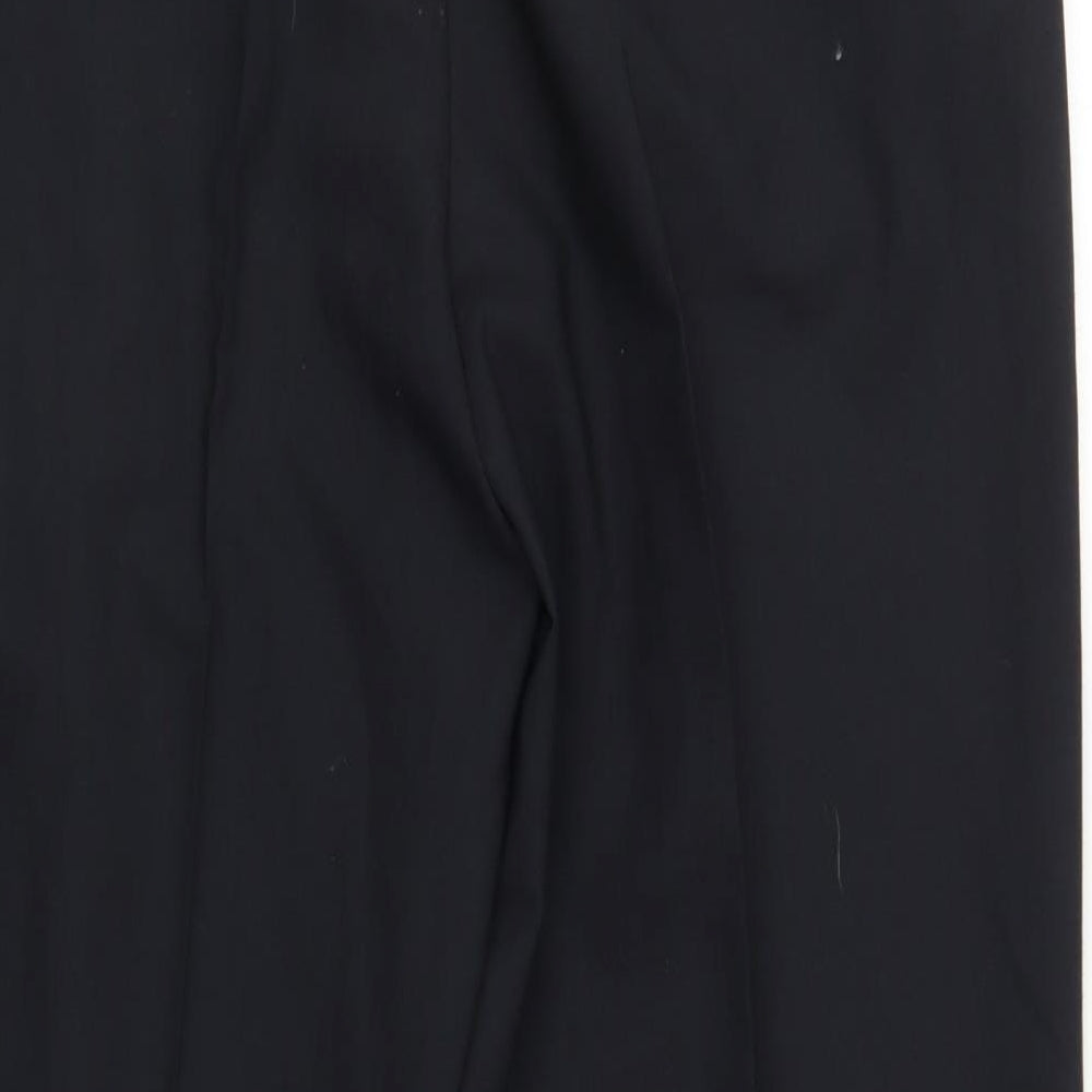 Moorcroft Mens Blue Trousers Size 34 in L27 in