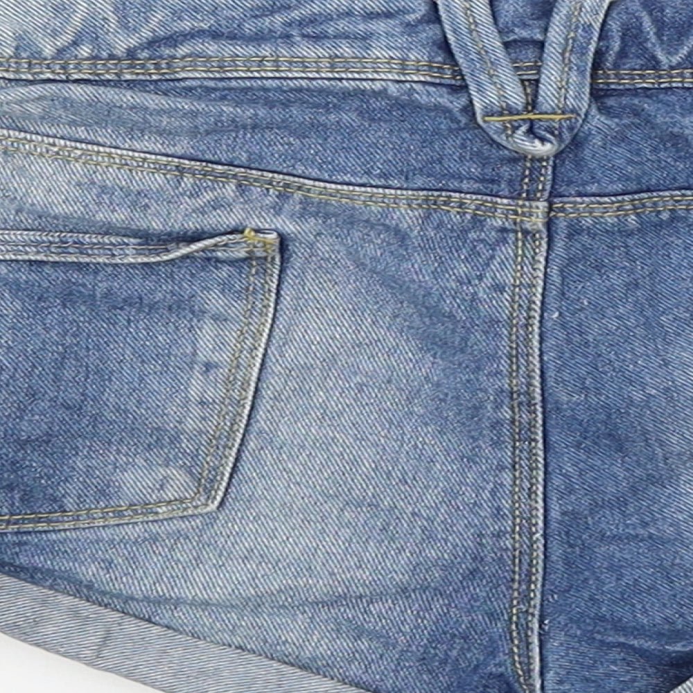 Denim Co Womens Blue Hot Pants Shorts Size 12