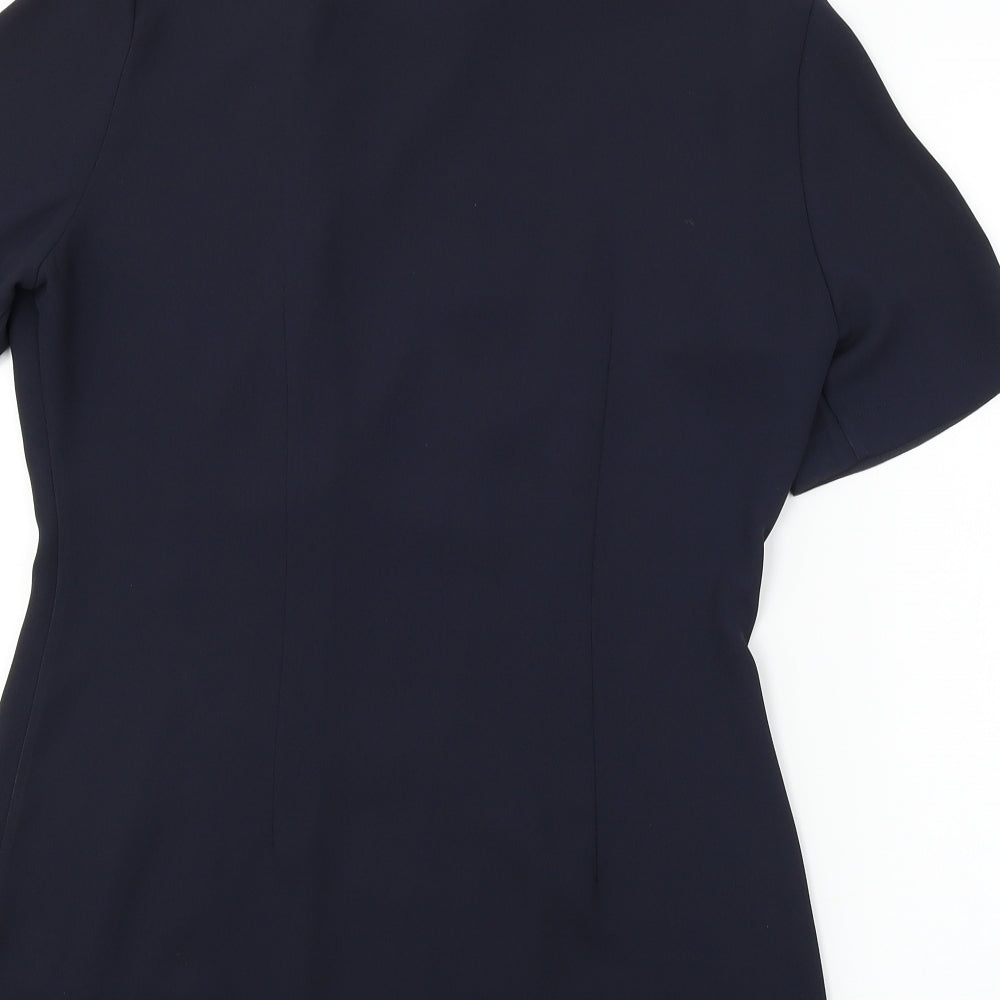 Preworn Womens Blue Cardigan Jumper Size 12