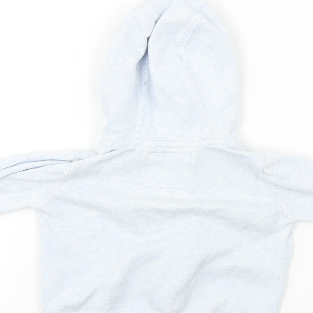 TU Boys Blue Full Zip Jumper Size 3-6 Months