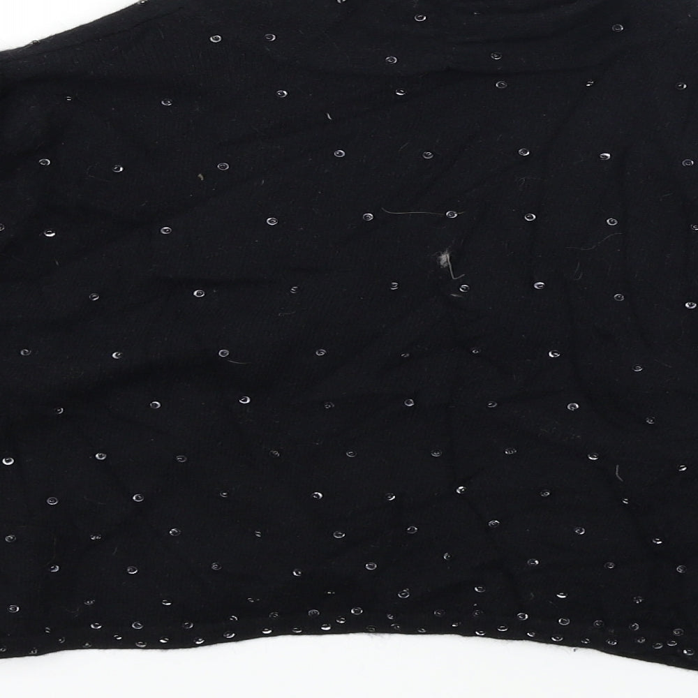 Wallis Womens Black Cardigan Jumper Size 8