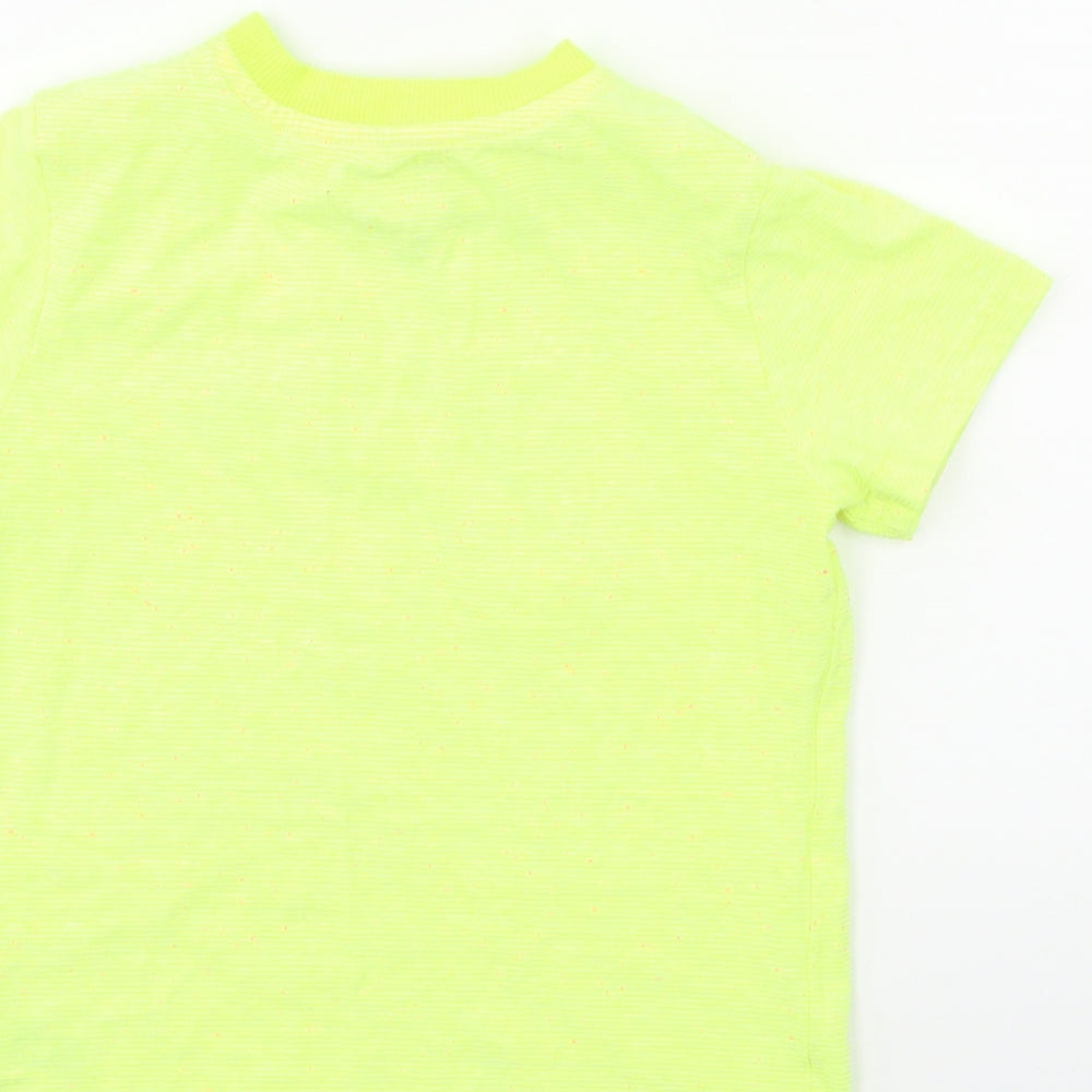 F&F Boys Yellow Basic T-Shirt Size 4-5 Years
