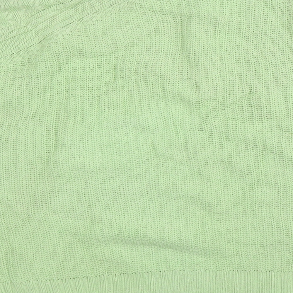 Fluid Womens Green Pullover Jumper Size 16