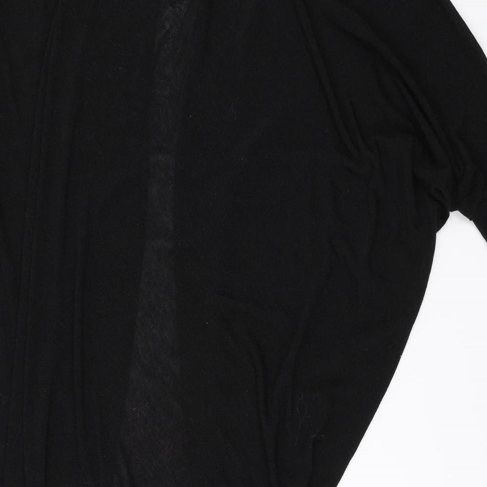 River Island Womens Black Shrug Jumper Size M