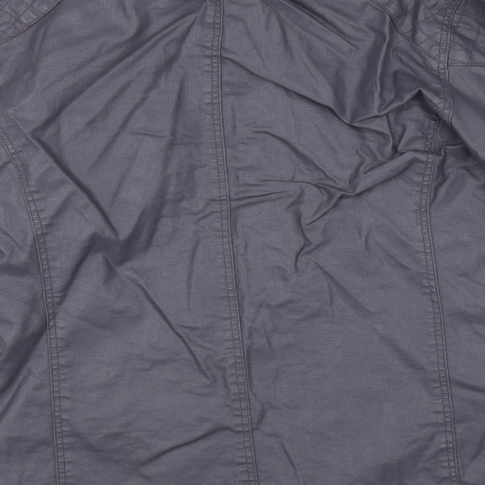 Indigo Womens Blue Jacket Size 6