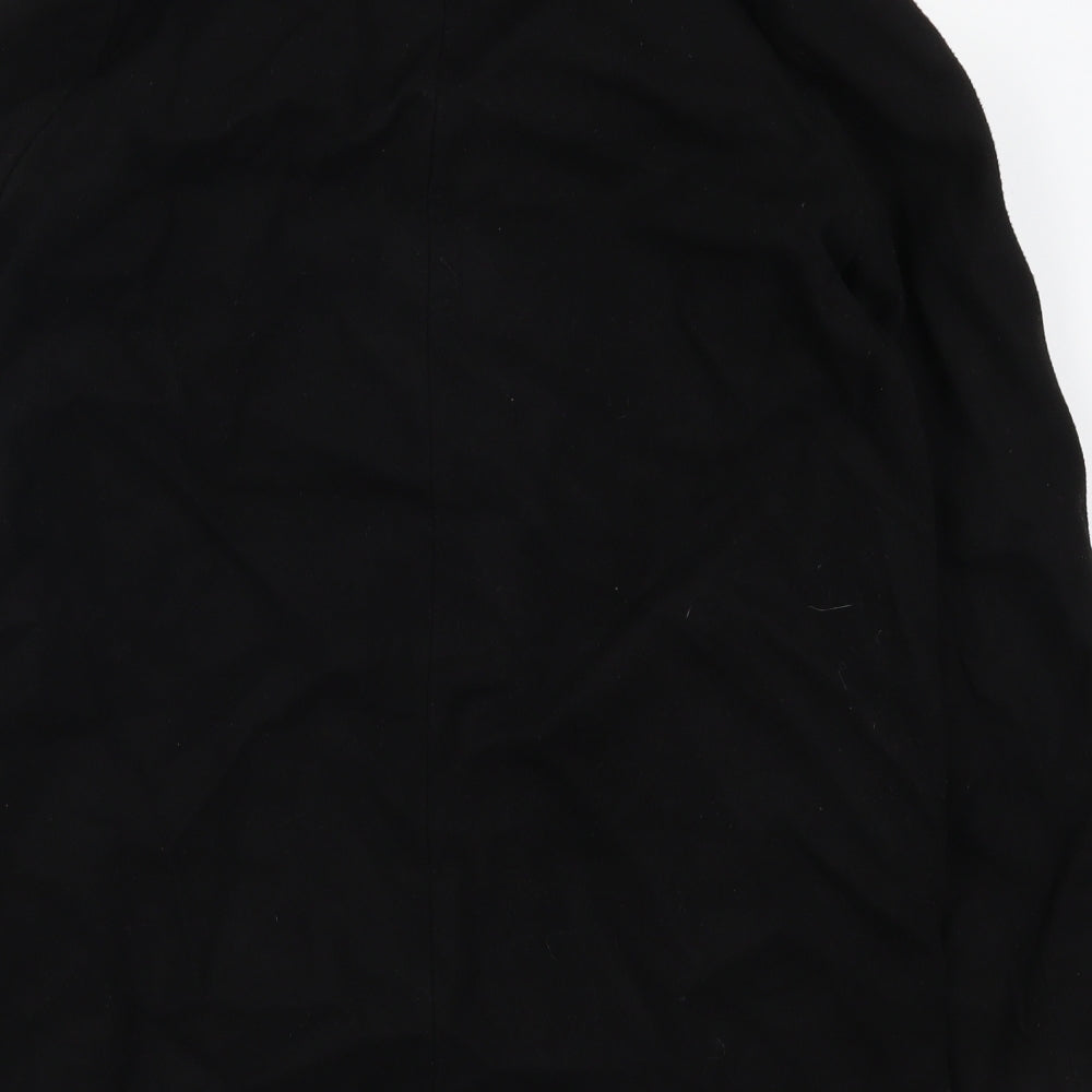 Atmosphere Womens Black Overcoat Coat Size 8