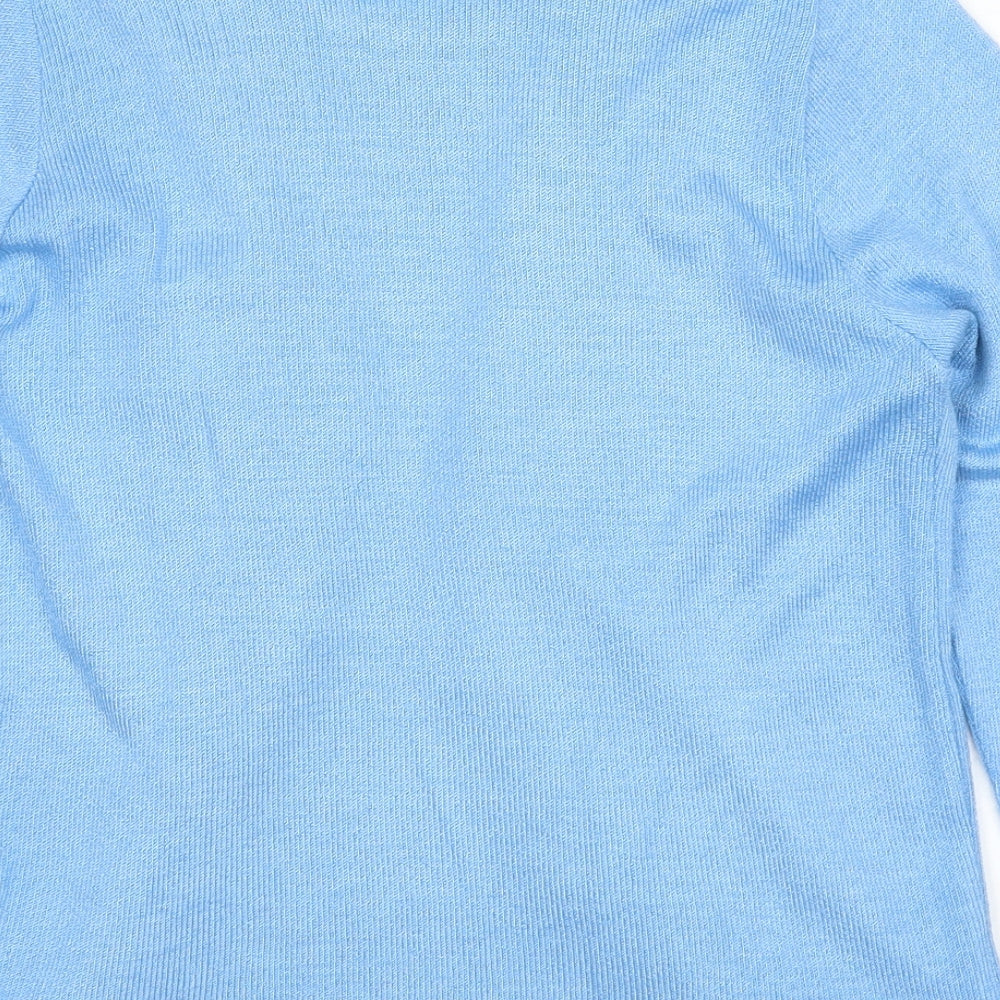 Jouley Womens Blue Pullover Jumper Size S - Cardigan and Top All in One