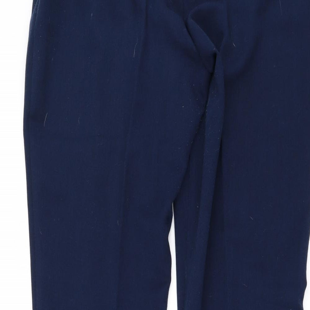 Preworn Womens Blue Trousers Size 36 in L29 in