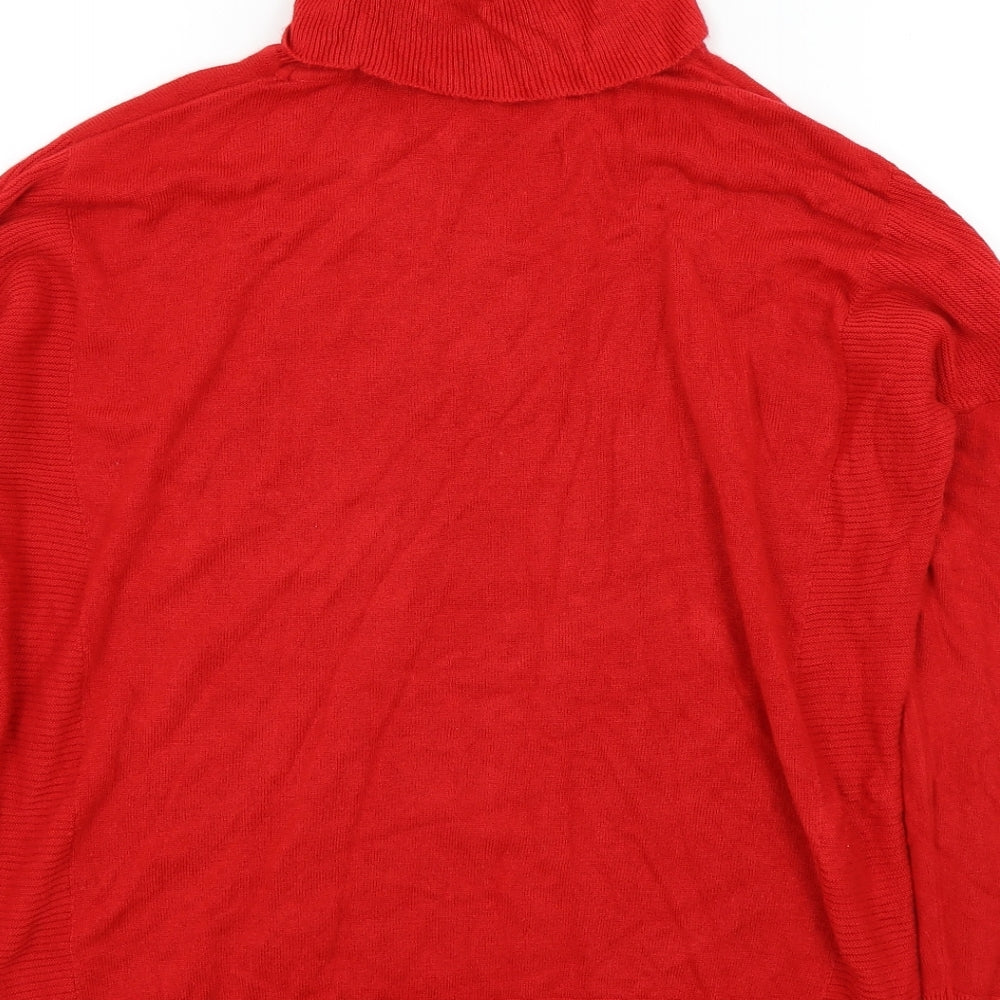 NEXT Womens Red Pullover Jumper Size 12