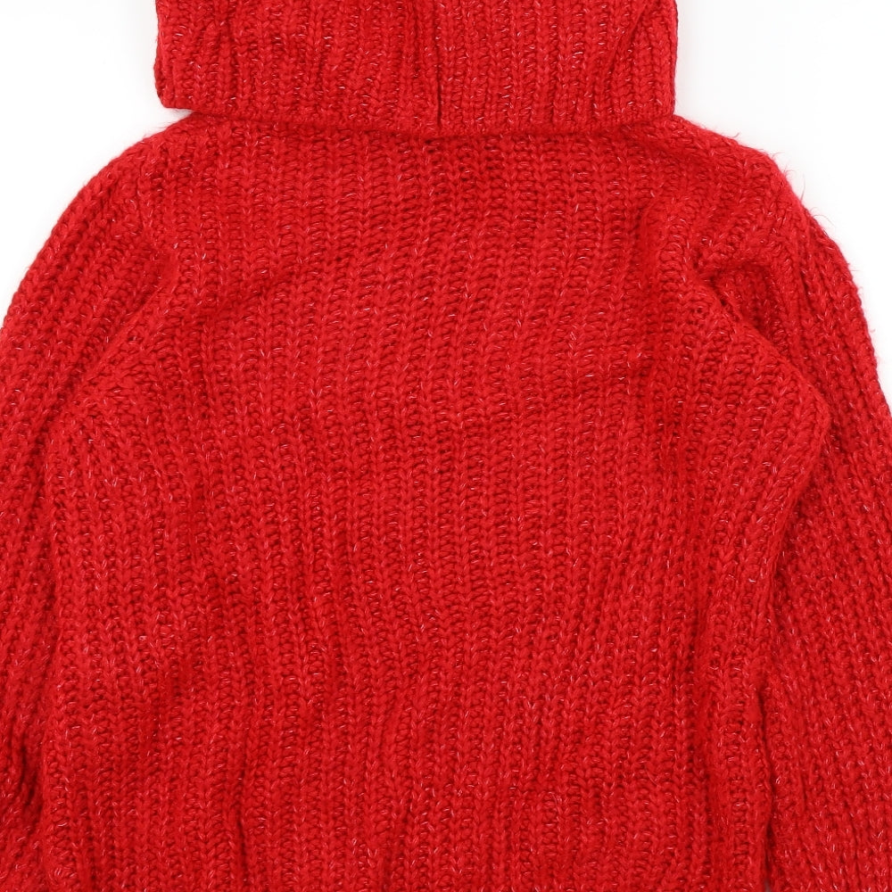 George Womens Red Pullover Jumper Size 12
