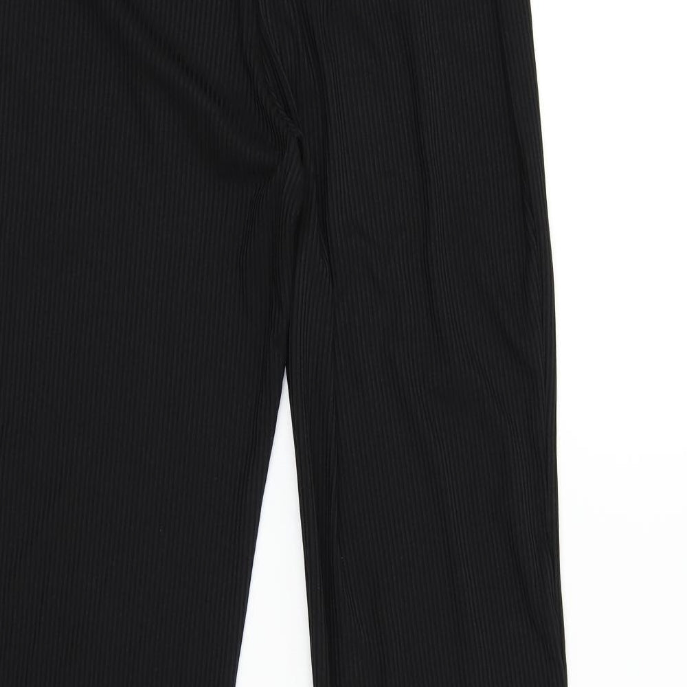 Missguided Womens Black Trousers Size 14 L30 in