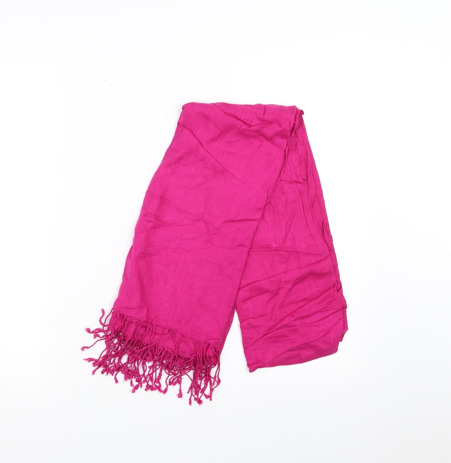 Preworn Womens Pink Scarf