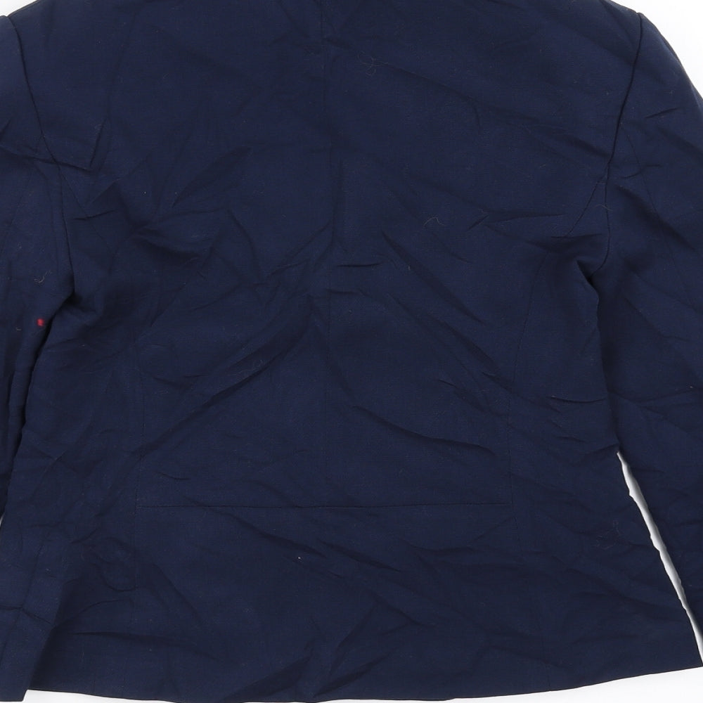 Marks and Spencer Womens Blue Jacket Blazer Size 6