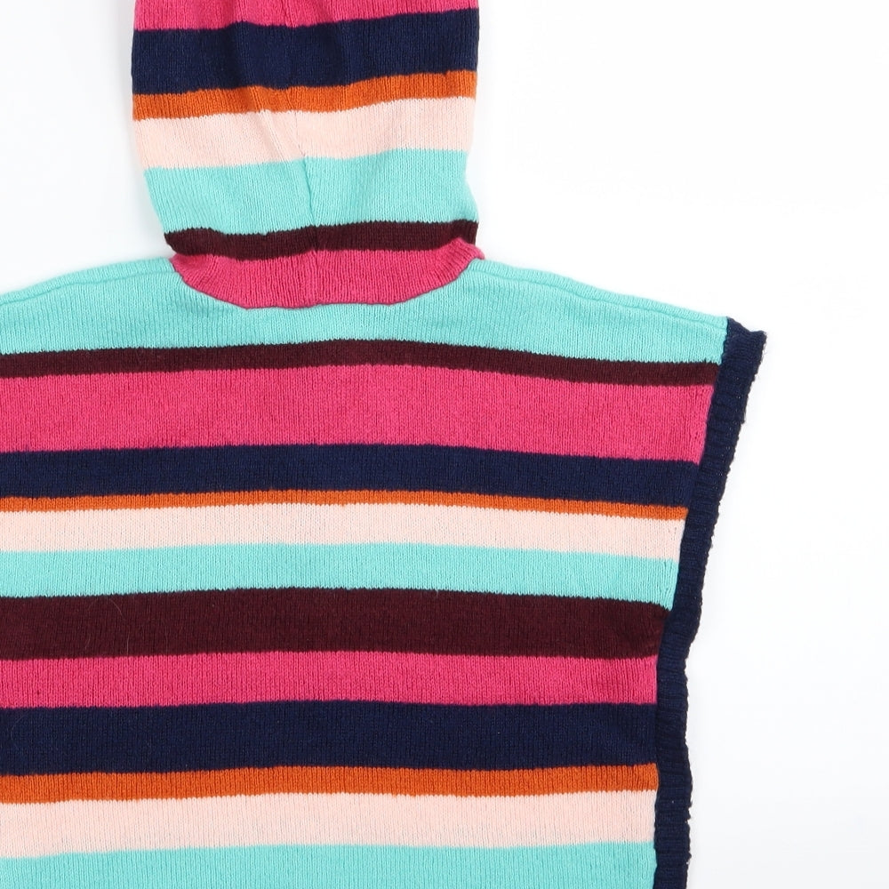 carters Girls Multicoloured Striped Pullover Jumper Size 5 Years