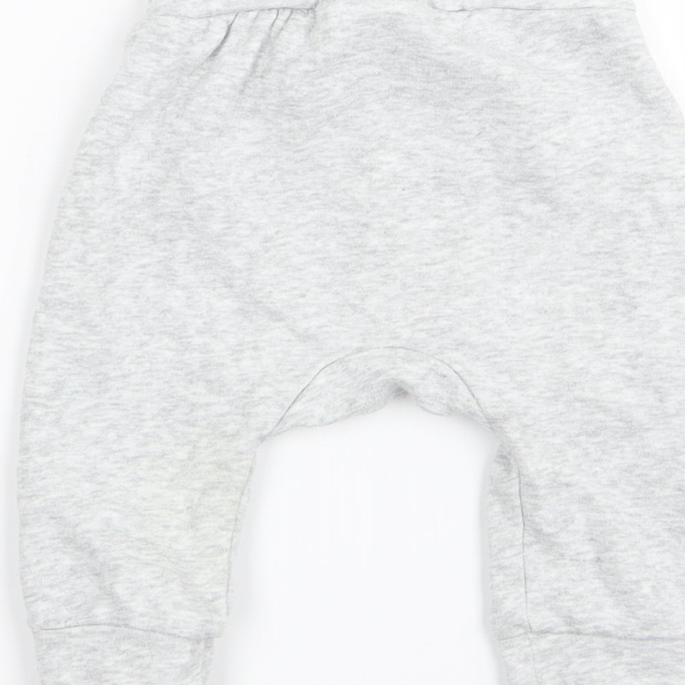 H&M Boys Grey Jogger Trousers Size 3-6 Months