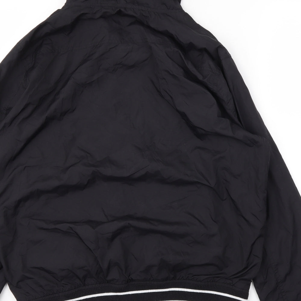 Cedar Wood State Mens Black Jacket Coat Size XL