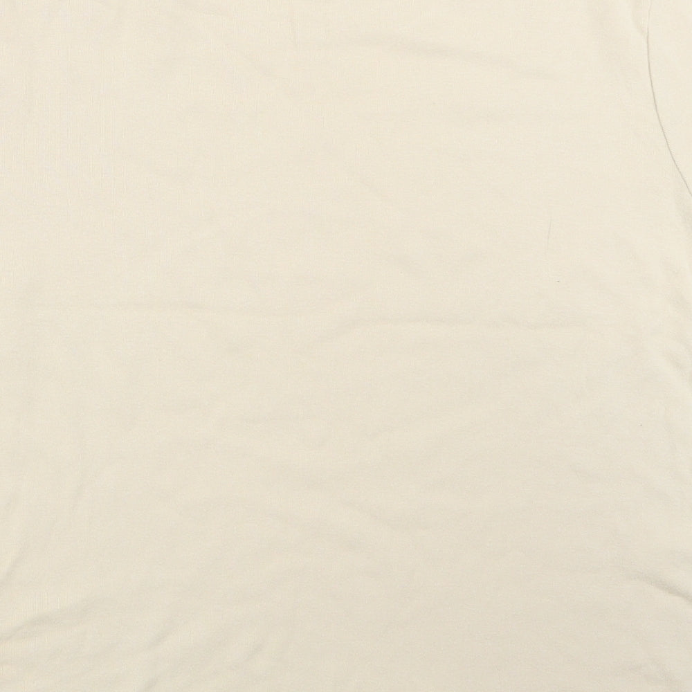 Atmosphere Womens Beige Basic T-Shirt Size 16