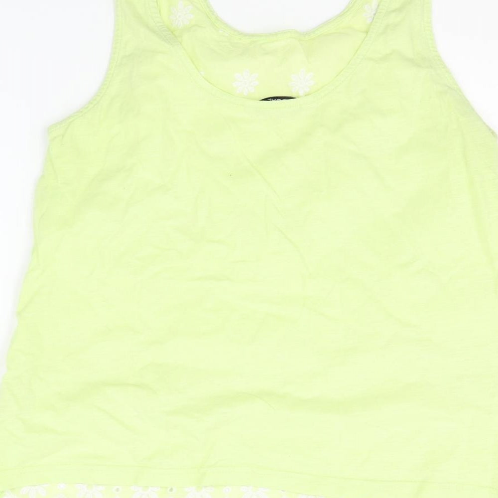 NEXT Womens Yellow Basic Blouse Size 10