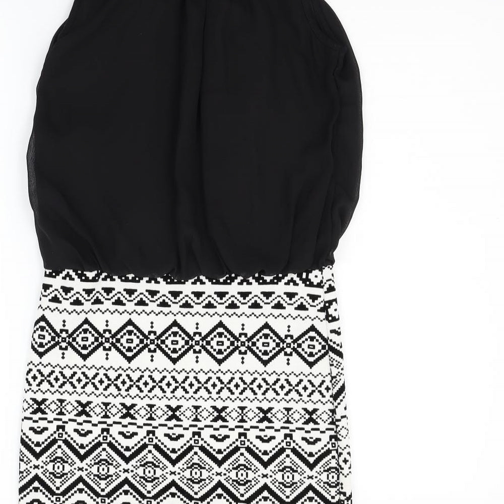 Select Womens Black Fit & Flare Size 10