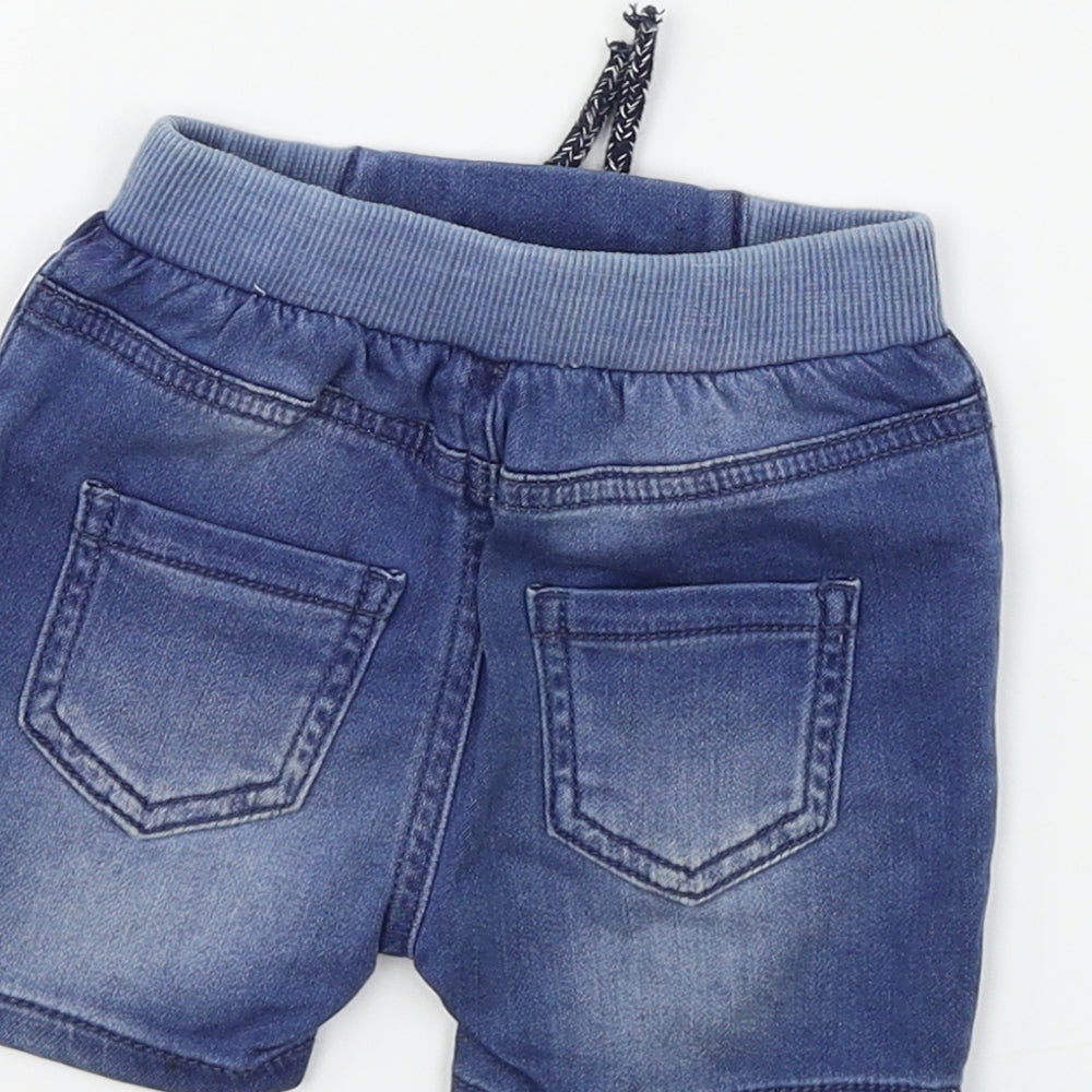 TU Boys Blue Trousers Outfit/Set Size 3-6 Months
