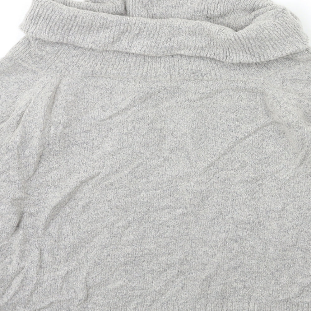 Studio Womens Grey Knit Pullover Jumper Size 12