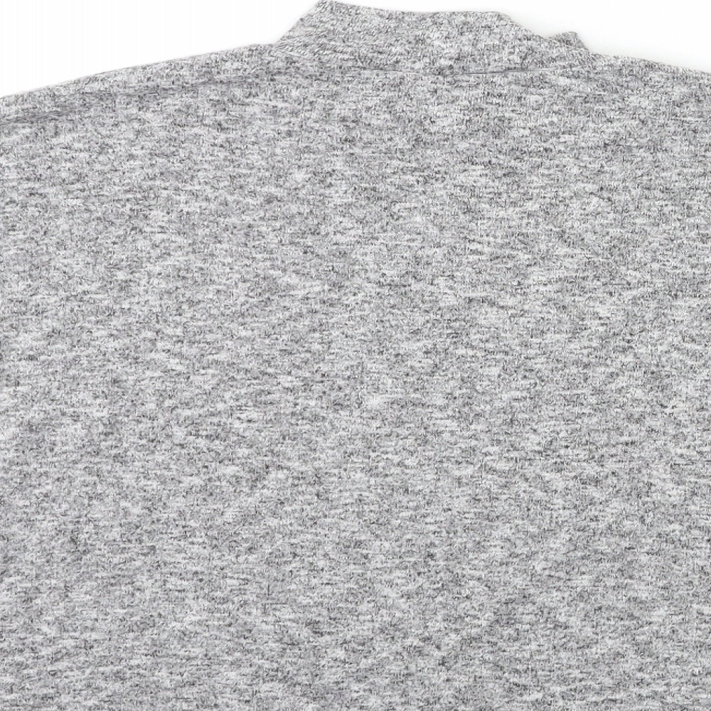 H&M Womens Grey Knit Pullover Jumper Size S