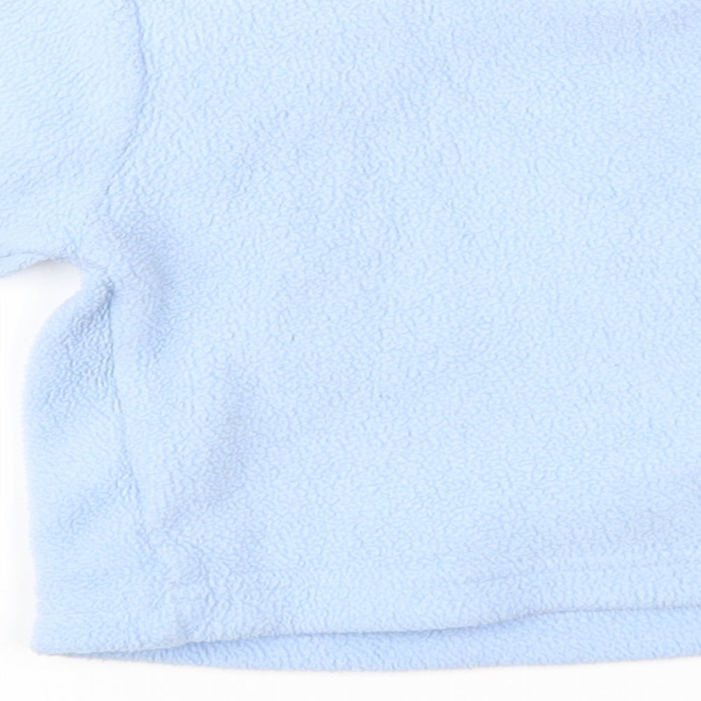 M&Co Boys Blue Fleece Jacket Size 6-9 Months