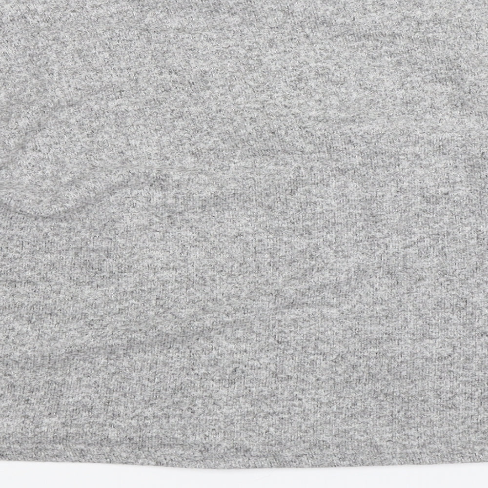 New Look Womens Grey Pullover Jumper Size M