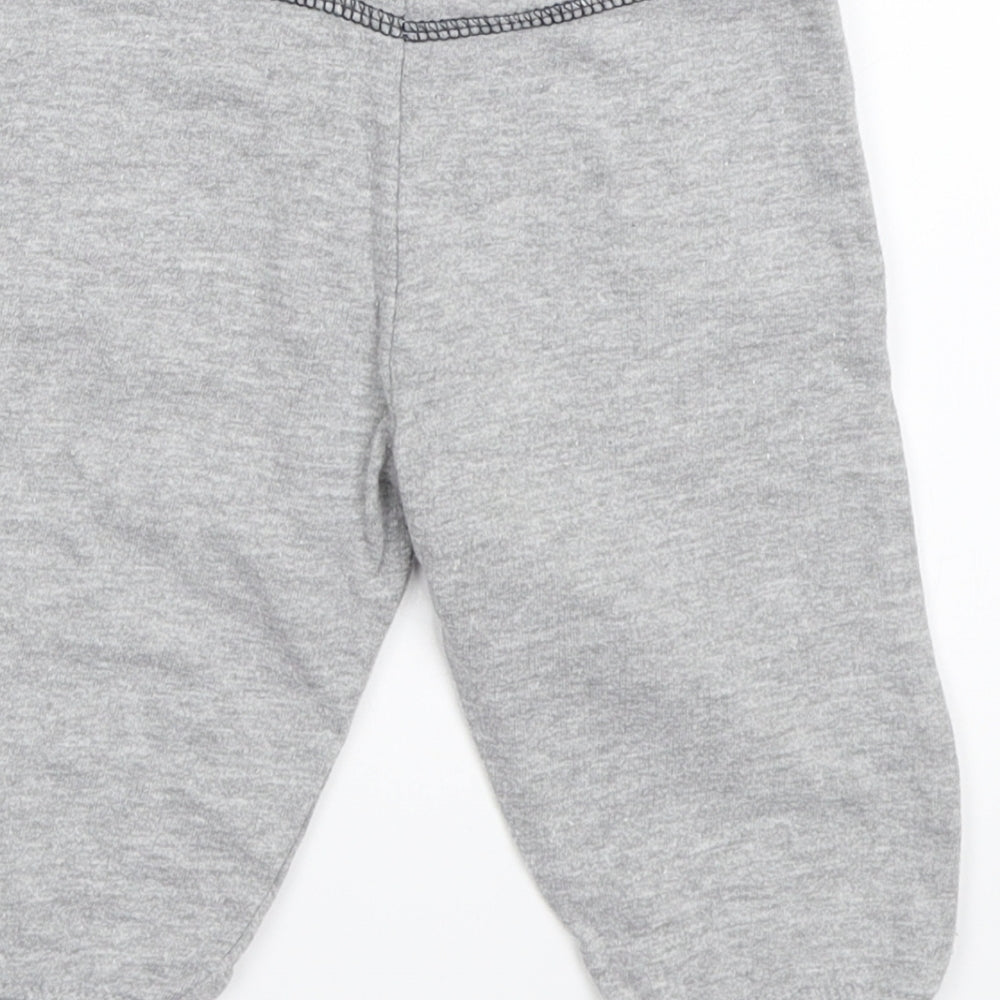 Peacocks Boys Grey Jogger Trousers Size 6-9 Months