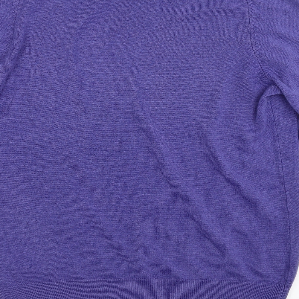 Marks and Spencer Womens Purple Pullover Jumper Size 12