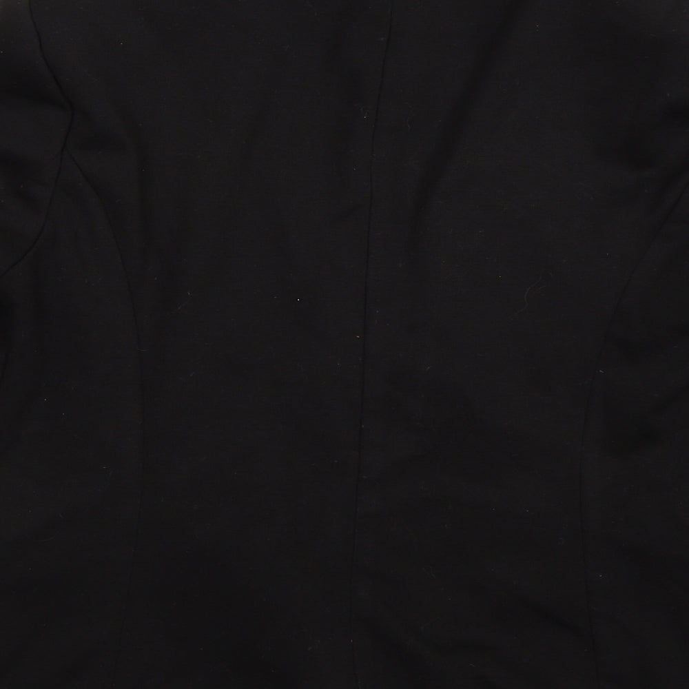 Primark Womens Black Jacket Blazer Size 8