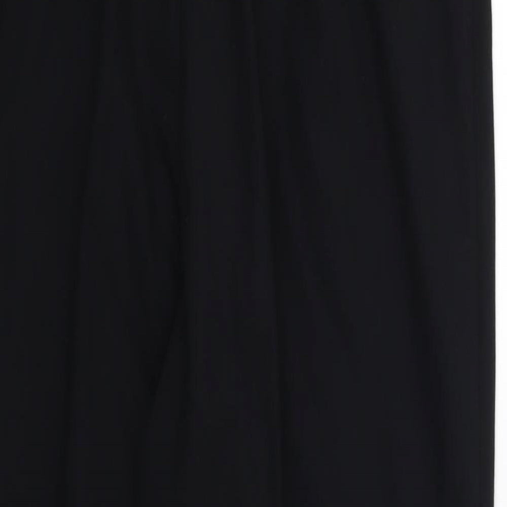Marks and Spencer Womens Black Trousers Size 12 L27 in