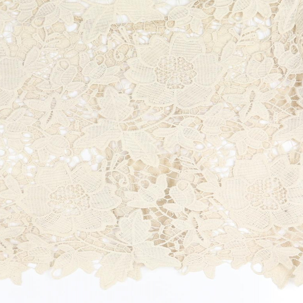 Primark Womens Beige Floral Basic T-Shirt Size XS