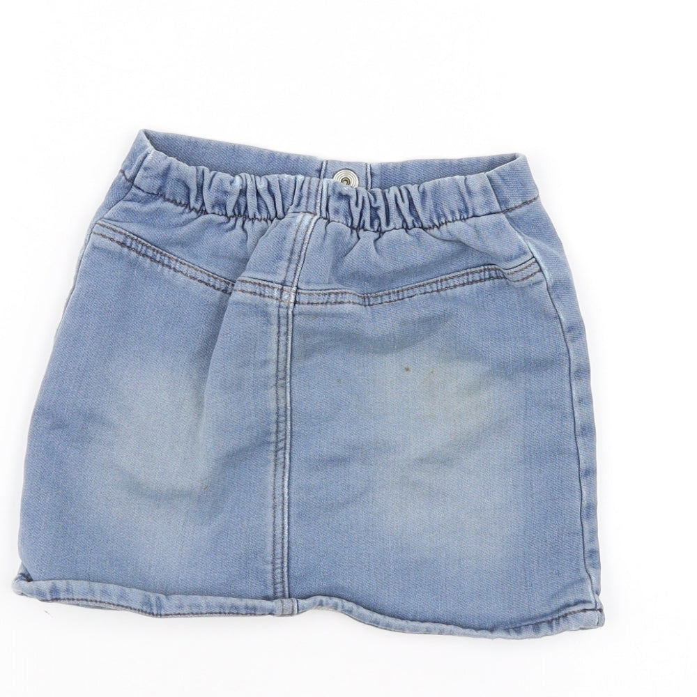 NEXT Girls Blue A-Line Skirt Size 3-4 Years