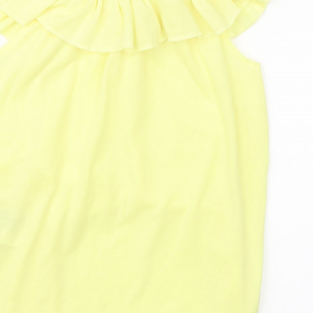 H&M Girls Yellow Shift Size 5 Years