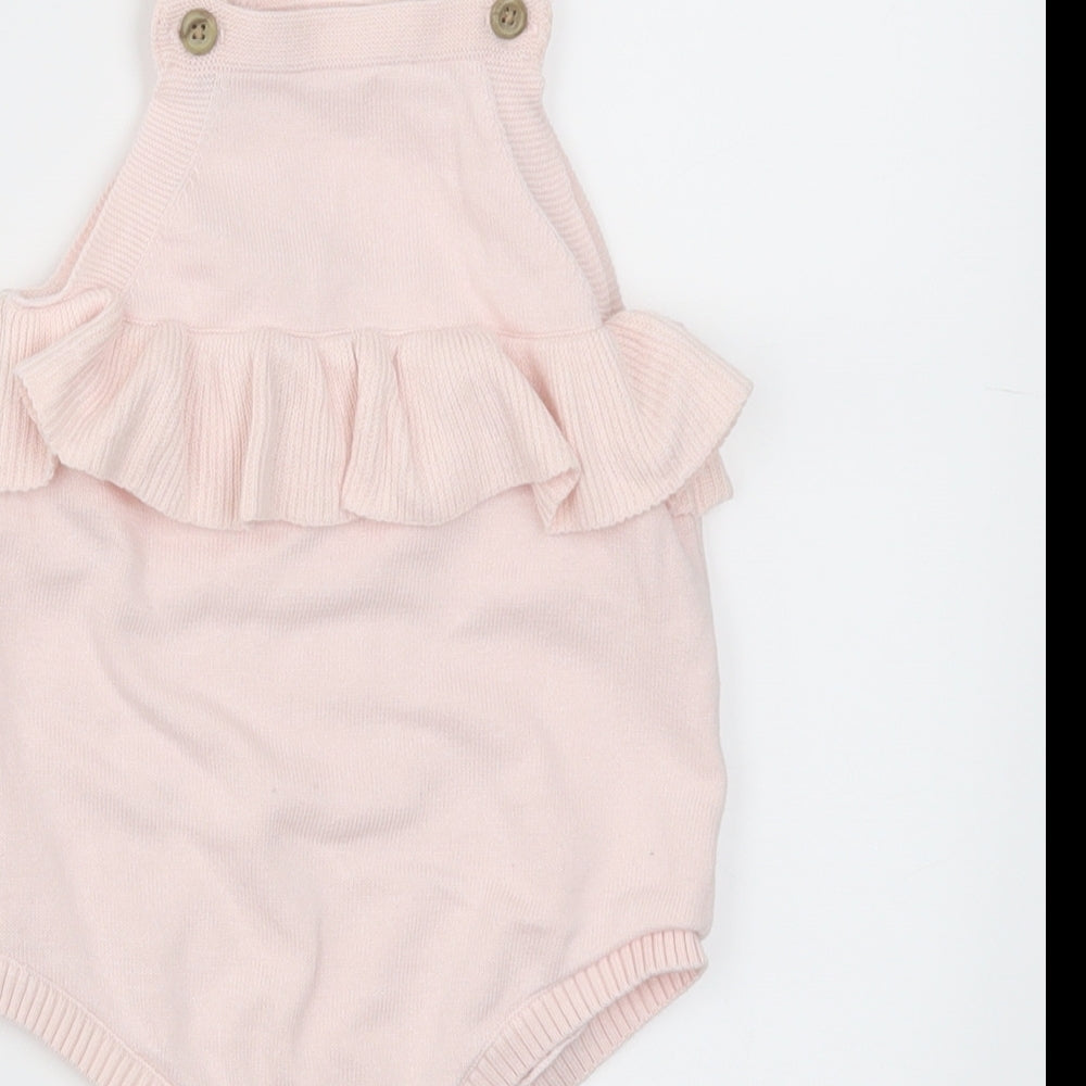 TU Girls Red Babygrow One-Piece Size 12-18 Months