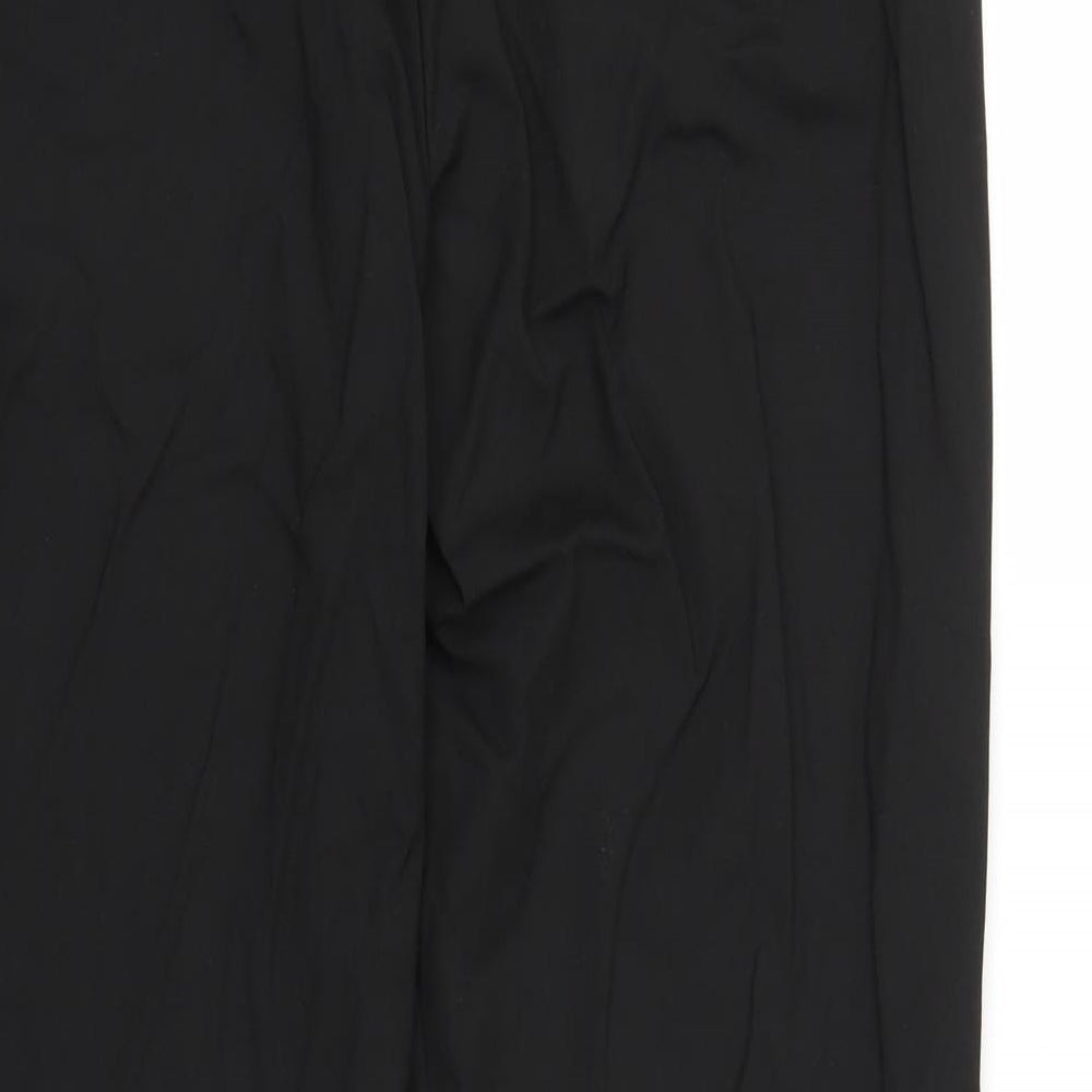 Incorporatewear Womens Black Trousers Size 14 L28 in