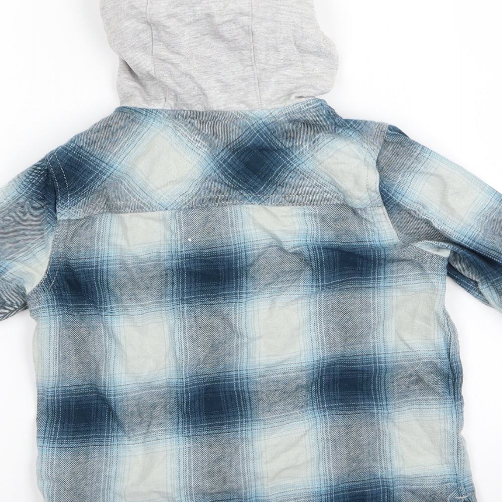 F&F Boys Beige Check Jacket Size 5 Years