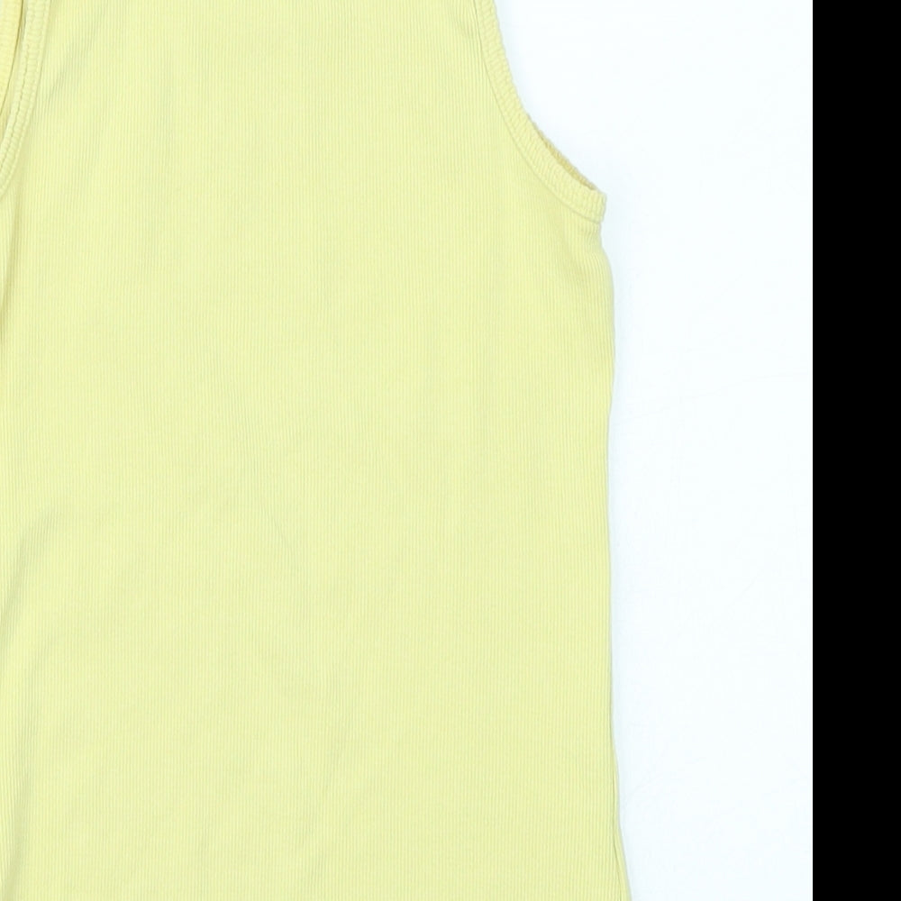 NEXT Girls Yellow Basic Tank Size 10 Years