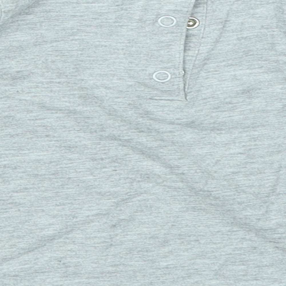 RR Boys Grey Basic T-Shirt Size 12 Months