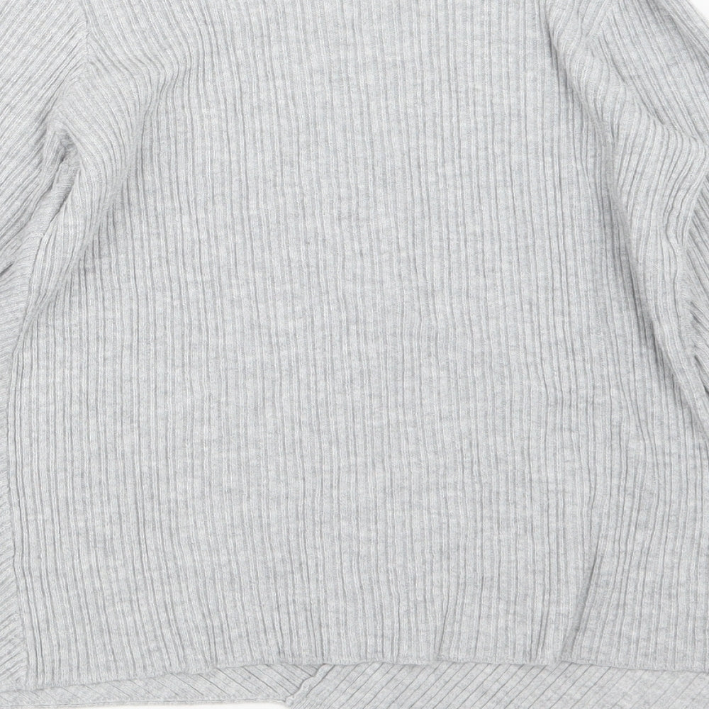TU Womens Grey Knit Pullover Jumper Size 12