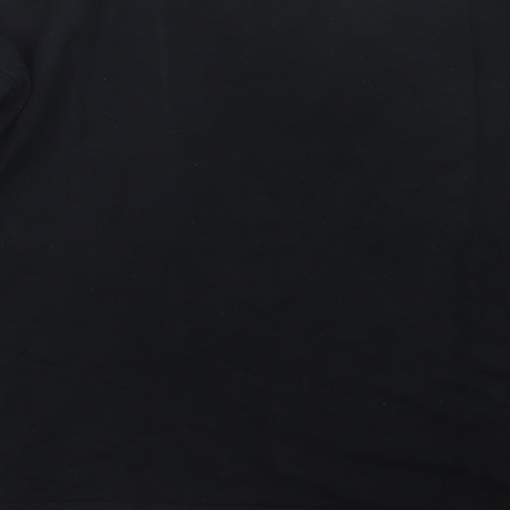 Papaya Womens Black Knit Pullover Jumper Size 12