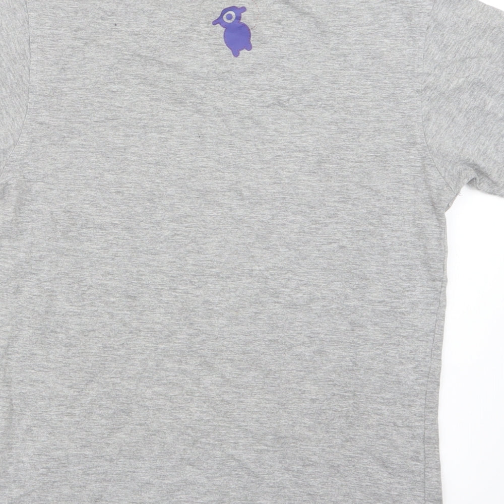 Mountain Life Boys Grey Basic T-Shirt Size 7-8 Years