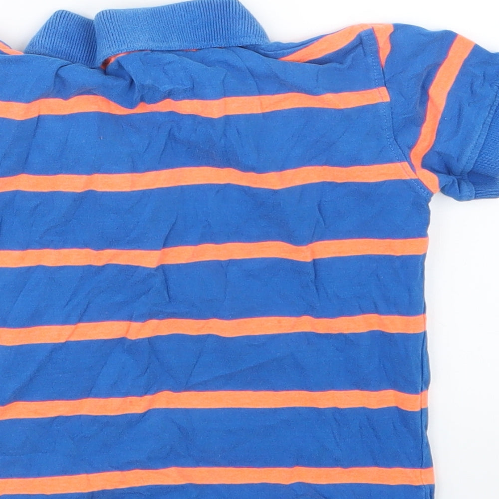 NEXT Boys Blue Striped Basic Polo Size 2-3 Years