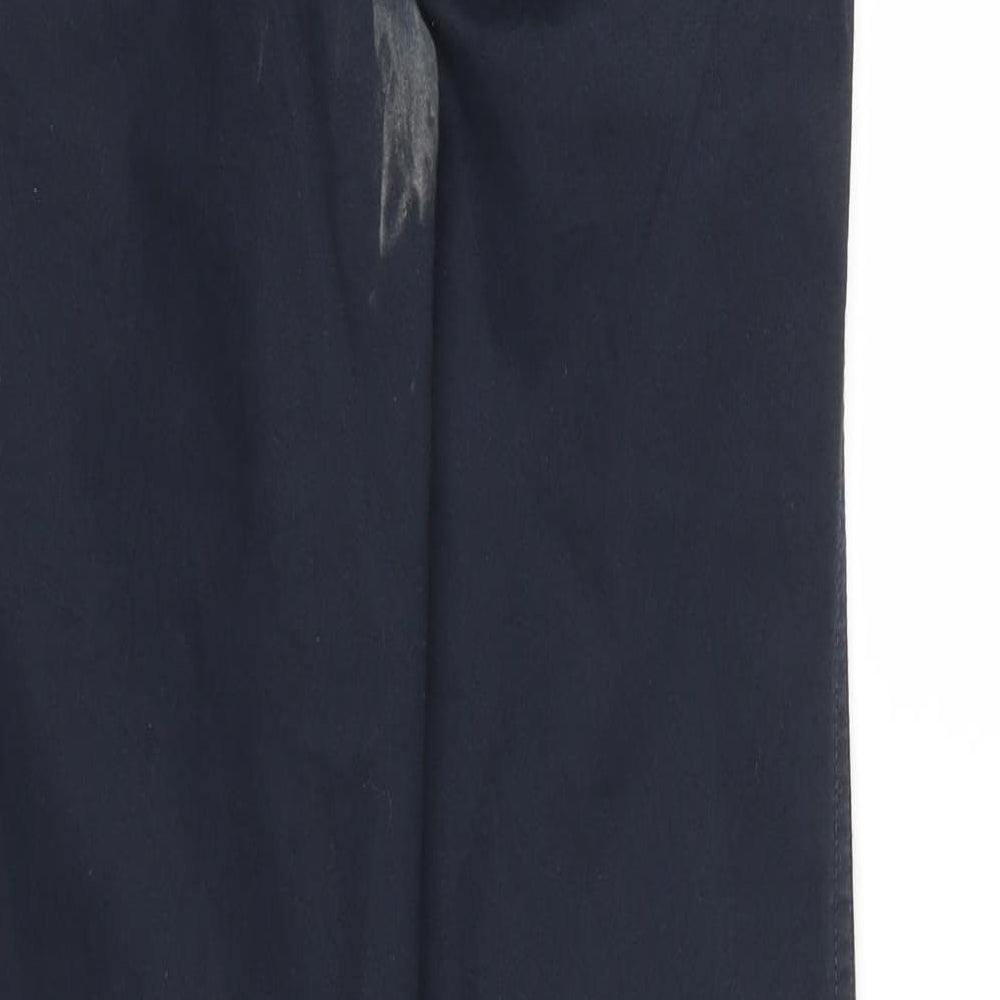 RICHY Womens Blue Trousers Size 14 L30 in