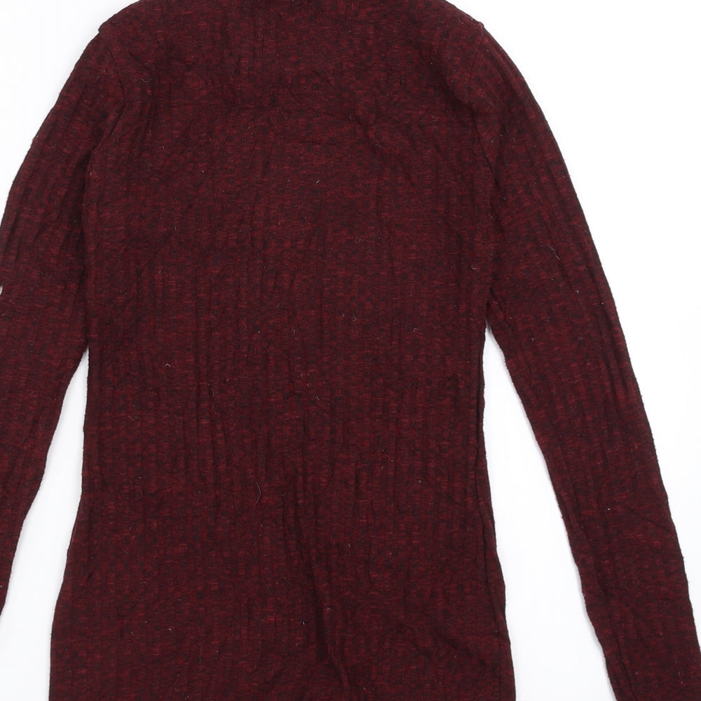 PRETTYLITTLETHING Womens Red Pullover Jumper Size 6