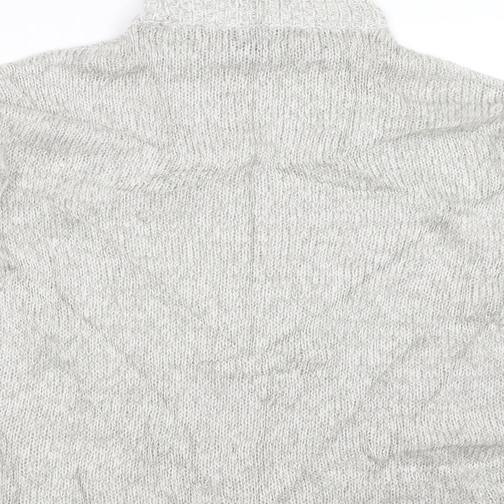 New Look Womens Grey Pullover Jumper Size L