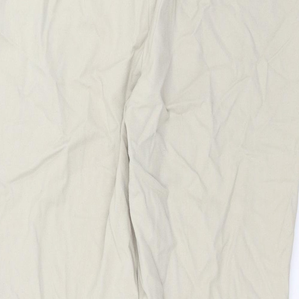 Preworn Womens Beige Trousers Size 36 in L26 in